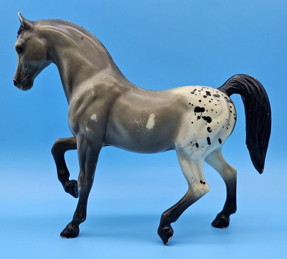 Breyer Horse #37 Fleck Appaloosa Family Arabian Stallion Traditional 1968-1971